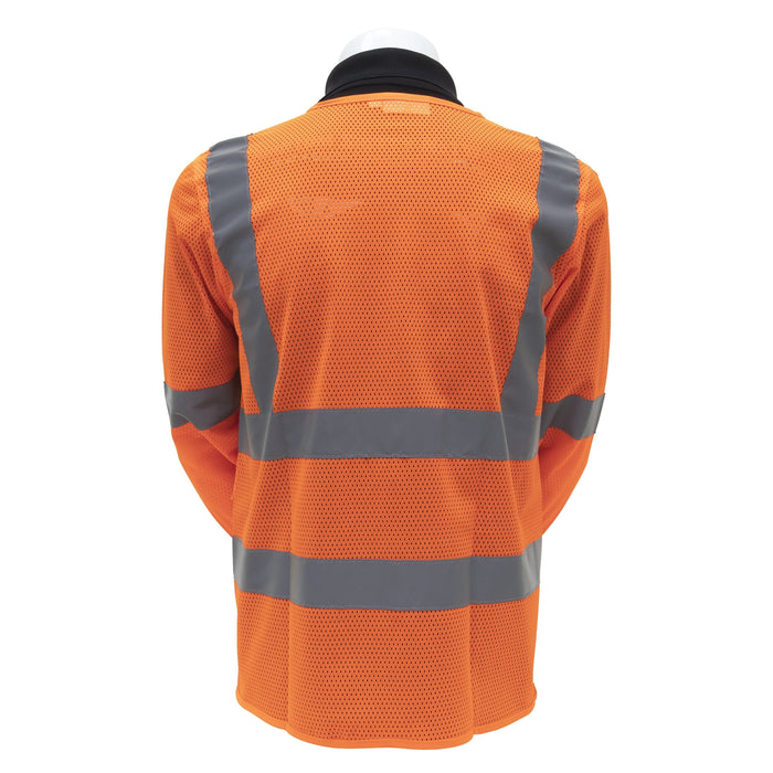 AL-Gard Class 2 Breathable Mesh type High Visibility Long Sleeve Safety Vest