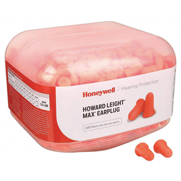Honeywell Howard Leight MAX, Uncorded, Prefilled Canister For HL400(400prs/Can/Box,2Box/Carton) HW HL400-MAX-REFILL