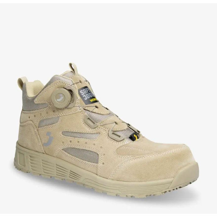 Safety Jogger SANDY S3S MID TLS S3S Light Wt, Mid-Cut, Comp, Suede Safety Boots W/Side TLS