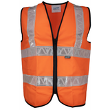 Safetyware Work Series Safety Vest with Silver Reflective Tape