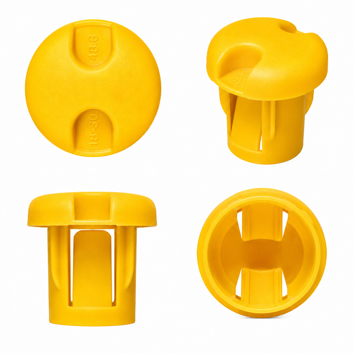 AL-Gard ALG-PC PVC Scaffold Pipe Cap (Ø48.6) and Rebar Cap (18-30mm)