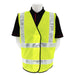AL-Gard Class 2 Breathable Mesh type High Visibility Safety Vest