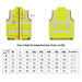 Al-Gard CVY Hi-Vis Yellow Safety Vest Polyester Cotton Class 2, Fitted W Fans (Sold W/O powerbank) - Safety Solutions Singapore