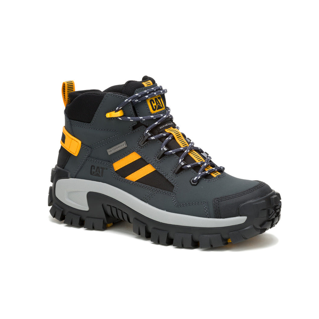 Caterpillar Uomo Invader Mid Vent Ct - Stivale Da Lavoro Con Puntale Composito Nero