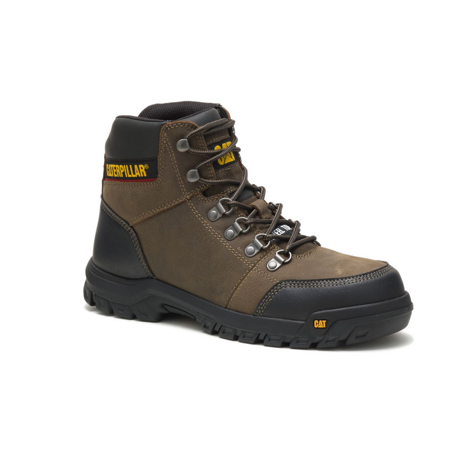 Caterpillar grey boots sales