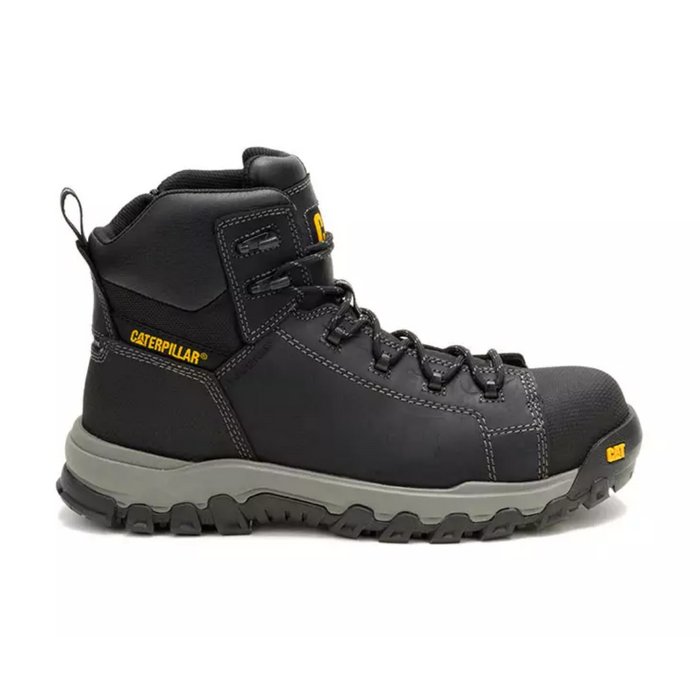 Caterpillar P726003 Threshold Rebound Waterproof Composite Toe Boots, AUS, Black
