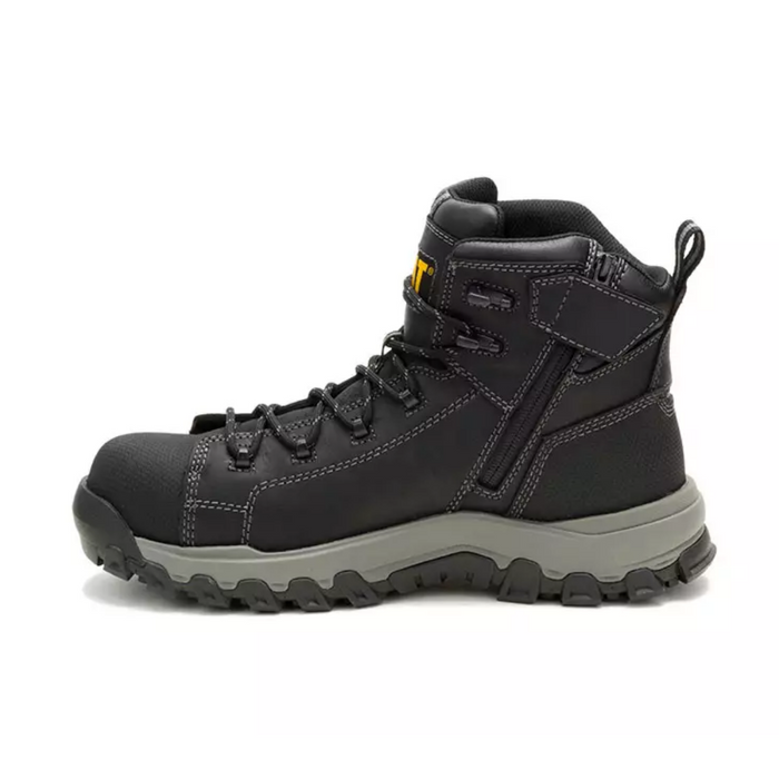 Caterpillar P726003 Threshold Rebound Waterproof Composite Toe Boots, AUS, Black