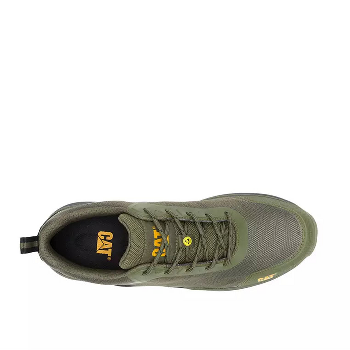 Caterpillar P726737 Inductor Mesh Lo S3S Composite Toe Sneakers, Olive