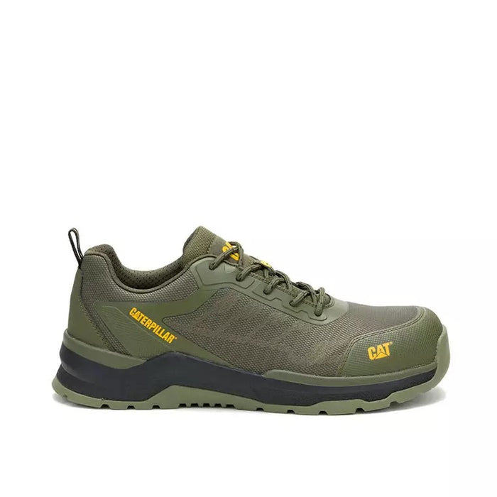 Caterpillar P726737 Inductor Mesh Lo S3S Composite Toe Sneakers, Olive