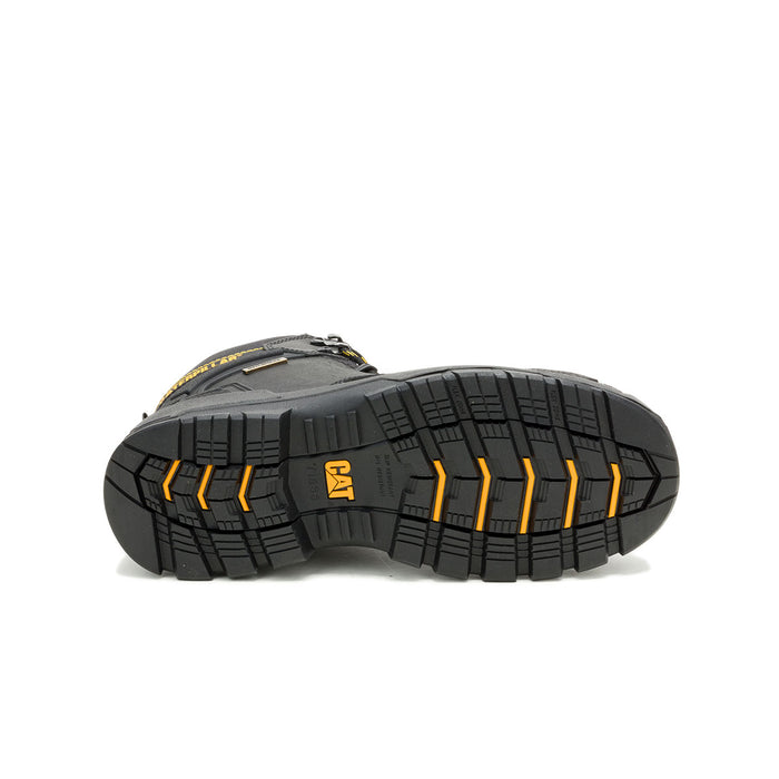 Caterpillar P91815 Striver XL Waterproof Steel Toe Boots, ASTM F2413-24, Black
