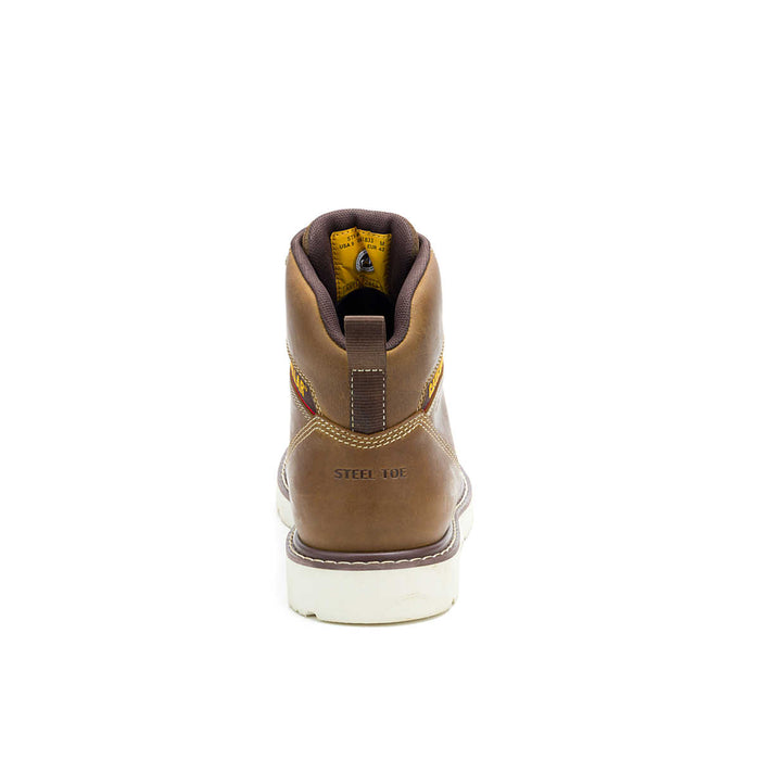 Caterpillar P91833 Reclaimer Wedge Steel Toe Waterproof Leather Boots, ASTM, Colour: Pyramid - Safety Solutions Singapore