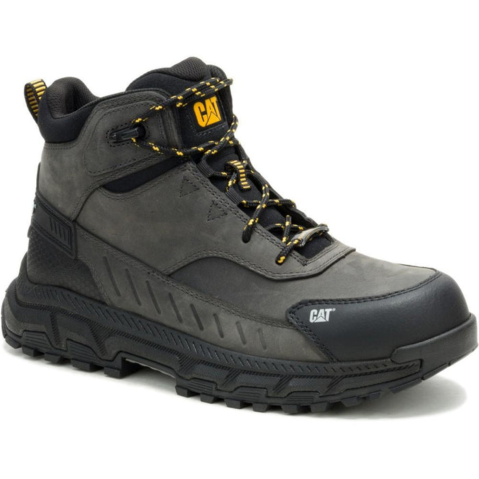 Caterpillar P91847 Booster Composite Toe, EH Safe, Non-Metallic Safety Boots, Grey