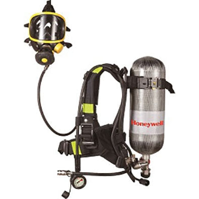 Honeywell SCBA EN Type 2 with PANO Mask, Buddy Breather, 6.8L/300bar Carbon Cylinder & Carry Case, HW SCBA-805MLK-T