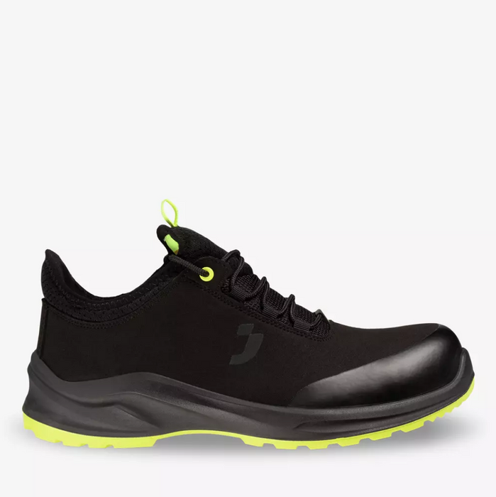Safety Jogger MODULOS S3S Low SC SR ESD CI FO Metal-free, Black Vegan Safety Sneakers
