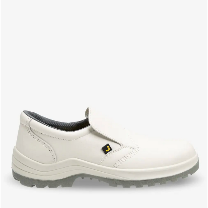 Safety Jogger X0500 S2 SRC Action Leather Slip On White Safety Shoe