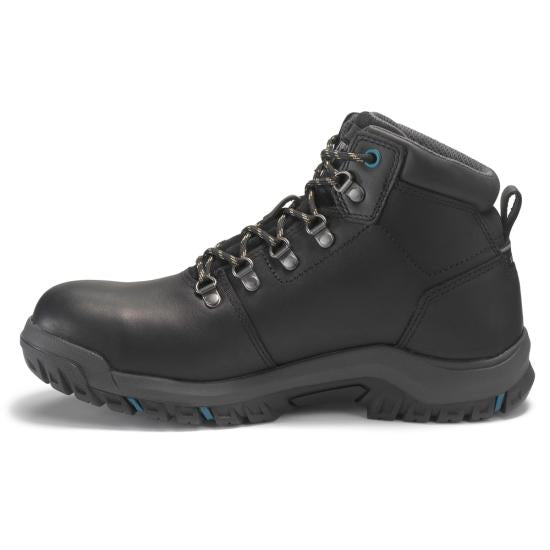 Caterpillar P91022 Women's Mae Steel Toe Waterproof Work Boot, Black, ASTM F2413-11 I/75 C/75