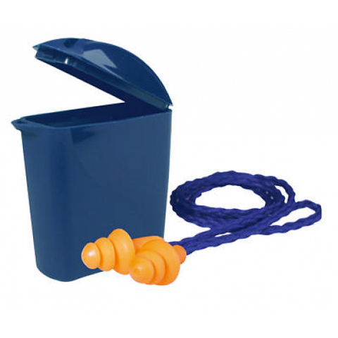 3M 1270 Triple Flanged Earplugs