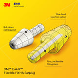 3M 328-1001 Corded Flexible Fit Earplug (ANSI) E-A-R™