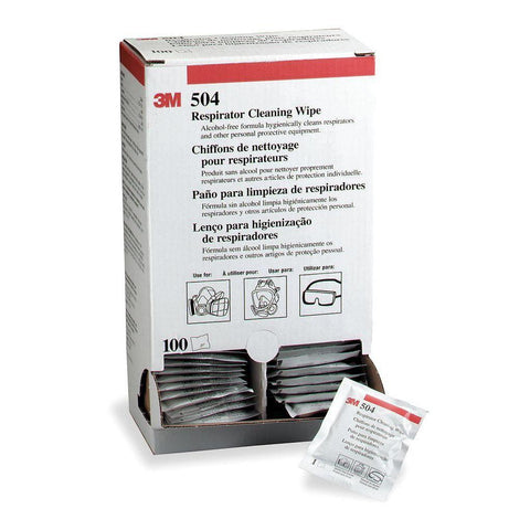 3M 504 / 07065 Respirator Cleaning Wipes