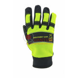 (50% OFF) AL-Gard FH406 Hi Visibility Mechanics Gloves (EN388)