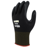 AL-GARD GMF-263B Nitrile Coated Black Nylon Touchscreen Compatible Work Gloves