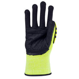 AL-Gard 4544 Anti-Impact, Cut & Vibration High Vis Padded HPPE Gloves