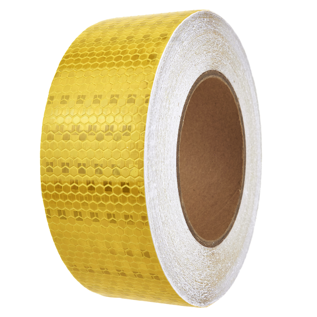 AL-Gard ALG-HRT-Y Honeycomb Reflective Adhesive Tape, 2" x 25m (Yellow)
