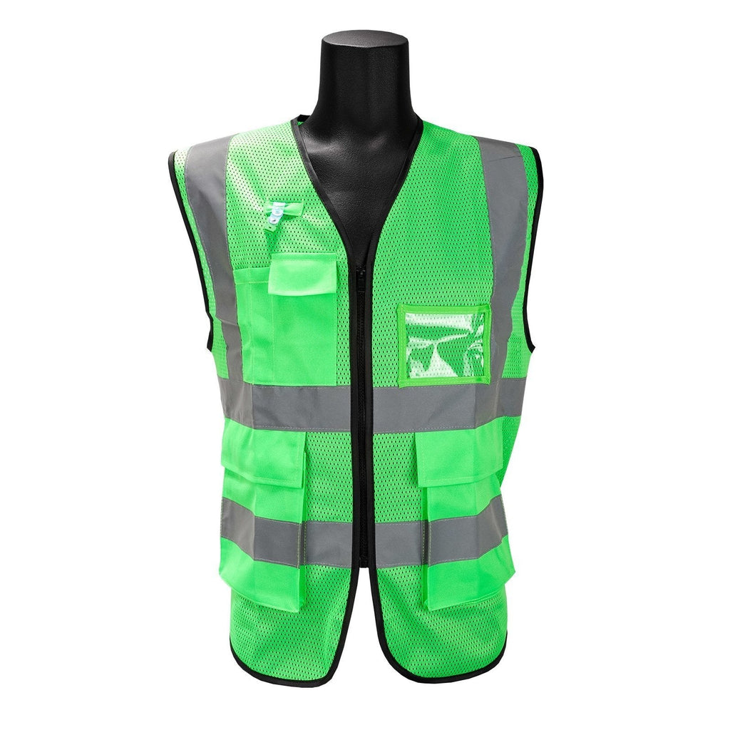AL-Gard Green Blue Red Orange Yellow Safety Vest Class 2 Mesh Type Bre, Affordable Quality Safety Products