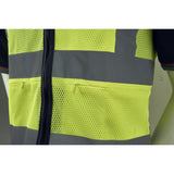 AL-Gard SVPC2YB / SVPC2OB Class 2 Mesh Type Breathable High Visibility Safety Vest with Hidden Pockets