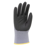 AL-Gard XtraFlex Ultra Lightweight Nylon & Spandex Gloves with Nitrile Foam & Dotted Grip