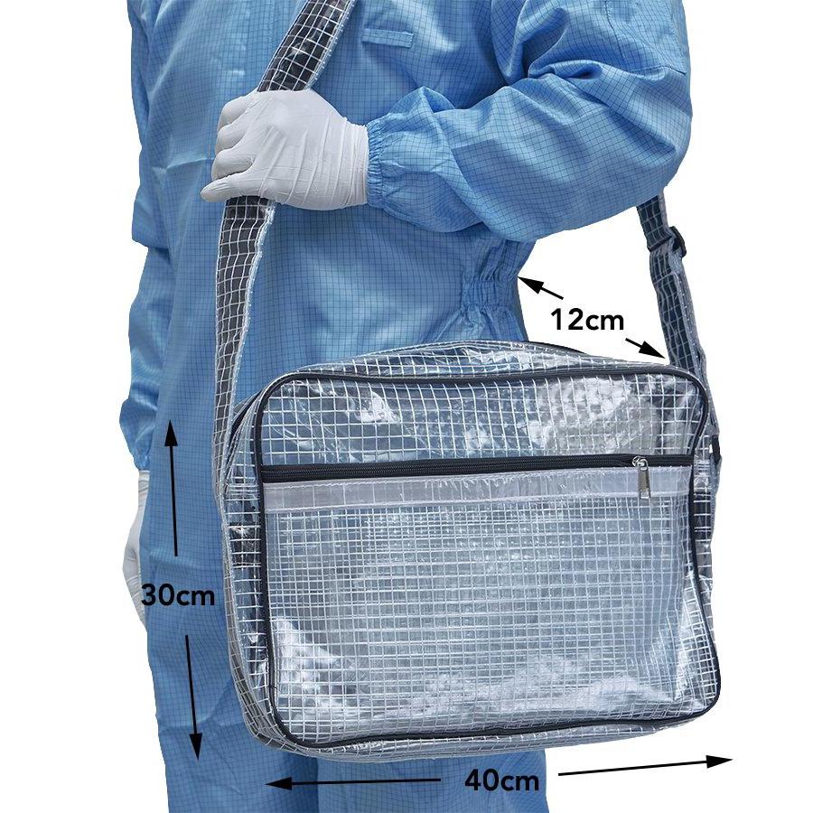 Al-Gard ALG-CRB40 Anti-Static PVC Transparent Cleanroom Bag (Large)