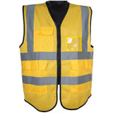 Al-Gard SVPC2O Class 2 High Visibility Safety Vest (Yellow or Orange) NEW! Canary Yellow Colour