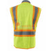 Al-Gard WCCL2Y Class 2 Mesh Type High Visibility Safety Vest