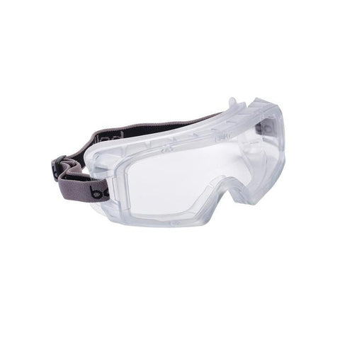 Bolle 1686101 Coverall 3 Safety Goggles with Indirect Top/Bottom Vents
