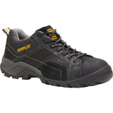 CATERPILLAR Men's Argon Composite Toe Work Shoe P89955 P712529 Black/Dark Brown
