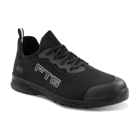 FTG S3 SRC Black Low Thin Cap Sport Line Safety Shoes