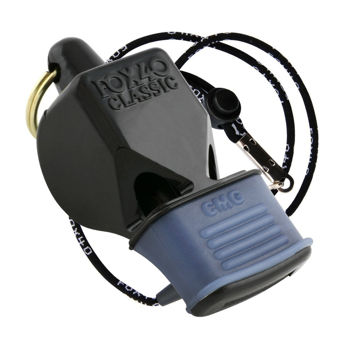 Sifflet FOX 40 Classic CMG Noir - Pour Arbitre Football, Son Puissant Jusqu'à 1 Km, 115 DB - 9