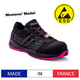 Gaston Mille ERBN3 Eris S3 SRA ESD Ladies' Super Lightweight Safety Shoes w/ Aluminium Toe Cap