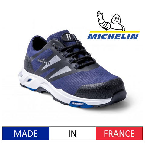 Gaston Mille Sniffer S3 CI HI SRO SRC Composite Toe Cap Safety Shoes with Michelin Shock Absorbing Rubber Outsole