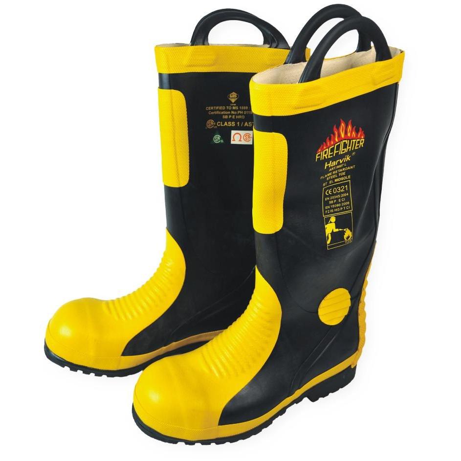 Harvik 9687L Firemen Boots Affordable Quality Safety Products