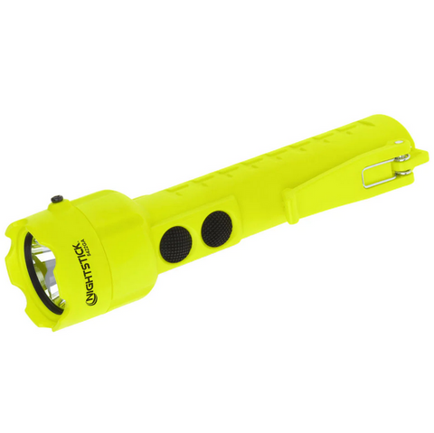 Nightstick XPP-5422GA Intrinsically Safe Flashlight – Dual-Light 240 Lumen, ATEX Zone 0, Green, 3 AA