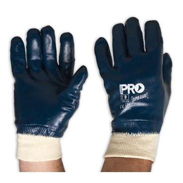 PRO NBRFB Superguard Blue Fully Dipped Gloves (EN388)