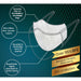 ProShield 2-Ply Water Repellent Reusable Mask with Optional Removable Filter