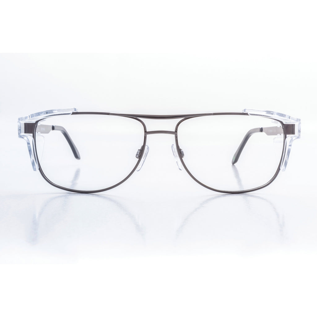 Riley R101 Classic Metal RX Frame for Prescription Safety Glasses