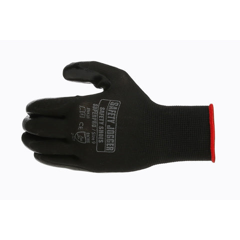 Safety Jogger SuperPro Nitrile palm coated Polyester / Nylon Liner Gloves (EN388)