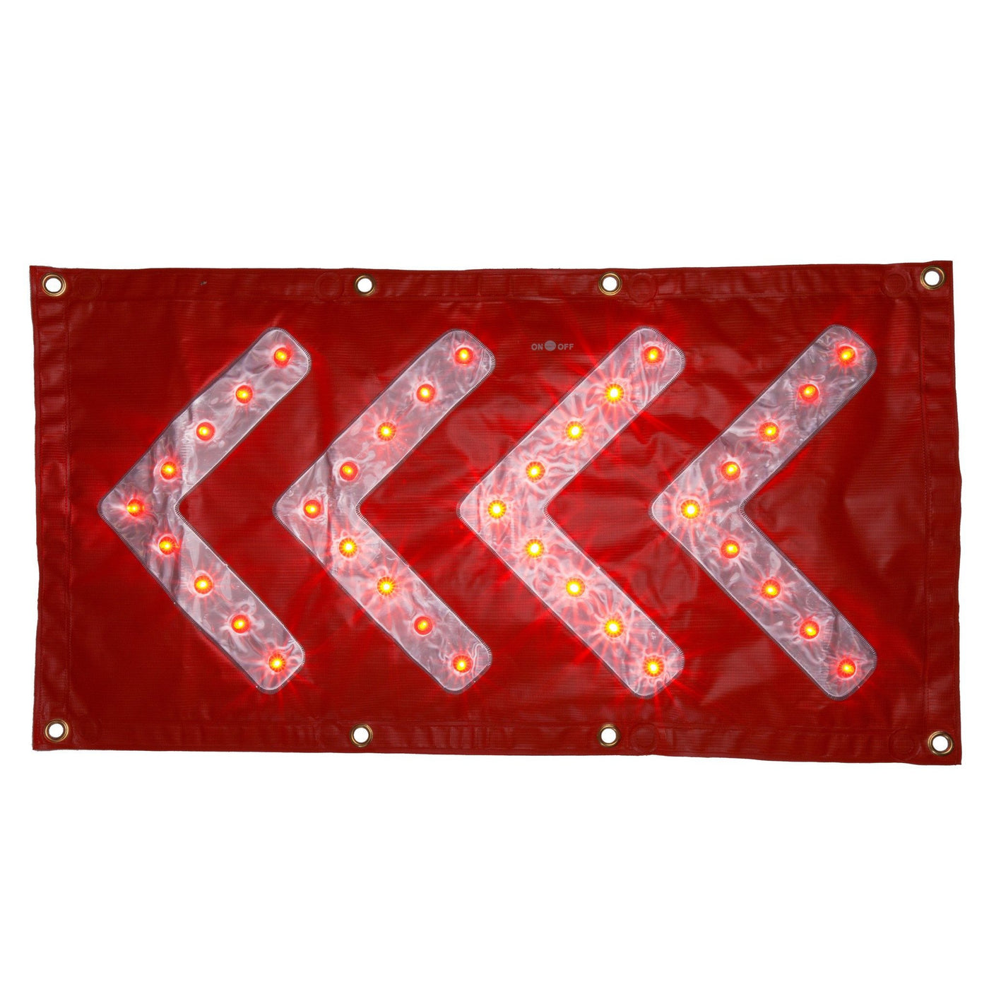 Star Plastic Reflective LED Directional Signage — Safety Solutions ...