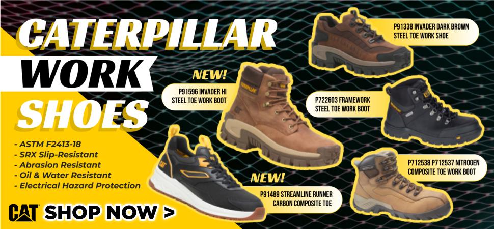 CATERPILLAR safety work shoes and boots
